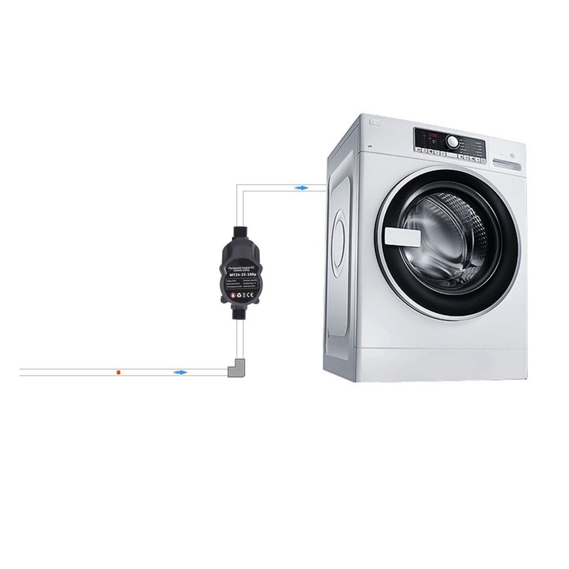 Booster Pump Automatic Water Pressure Shower Boosting Recirculating Wall Mount