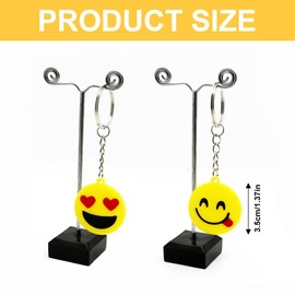 30 Pieces Mini Emoji Keychains, Mini Keychains, Emoji Keychains, Emoji Mini Keychains, Kids Party, Novelty Party Package, Kids Toy Gifts