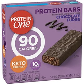 Protein One Protein One 90 Calorie Protein Bars, Chocolate Fudge, Keto Friendly, 5 Ct, 4.8 oz