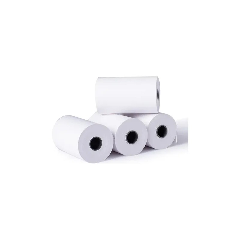 80 Rollos De Papel Termico Etiqueta 57x30mm Impresora Ticket