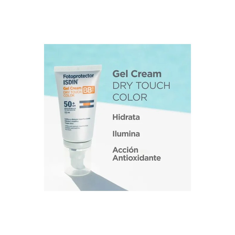 Isdin Fotoprotector Gel Crema Dry Touch Color Spf 50+ 50