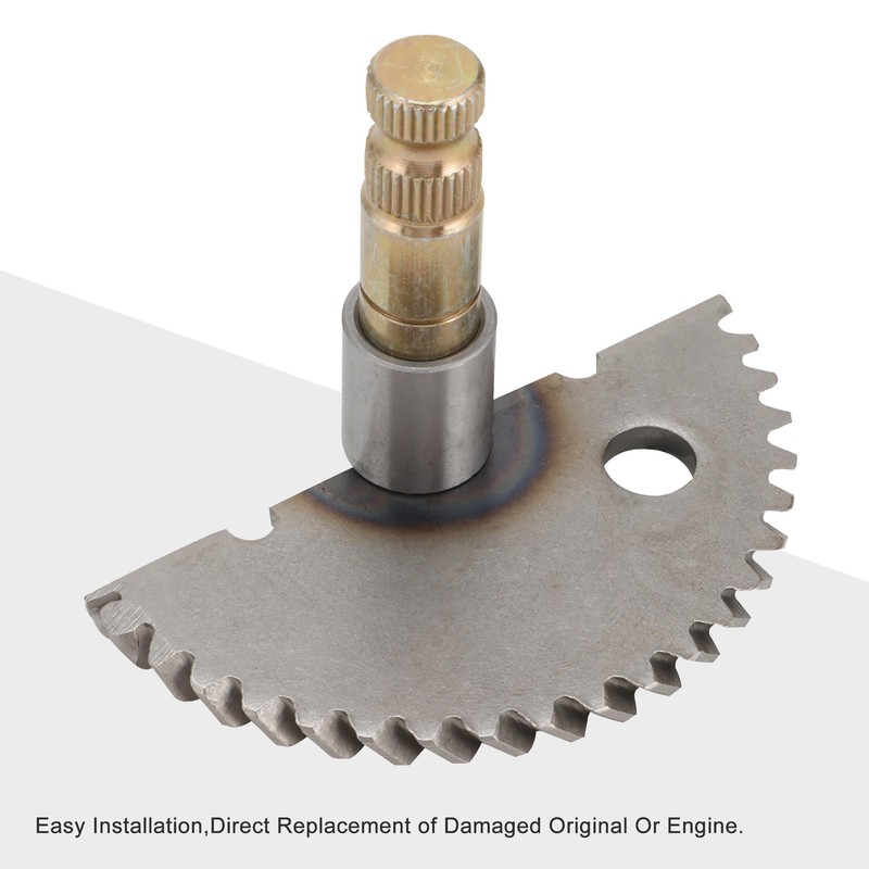 GOOFIT Transmission Cover Assembly with Start Gear Shaft Belt Replacement