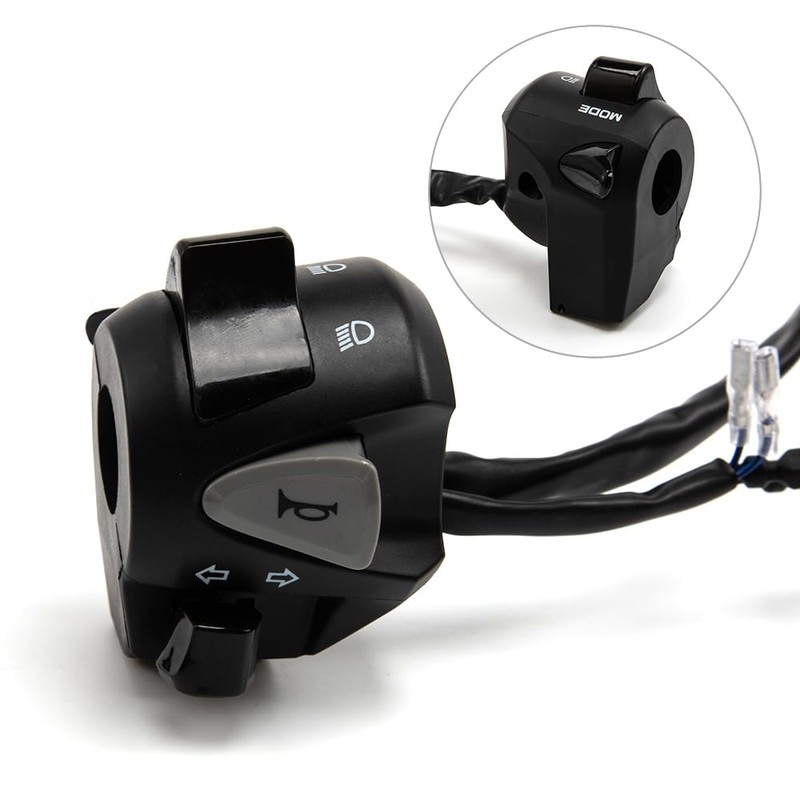 Motorcycle Switch 7/8" 22mm Universal Motorcycle Horn Button Turn Signal