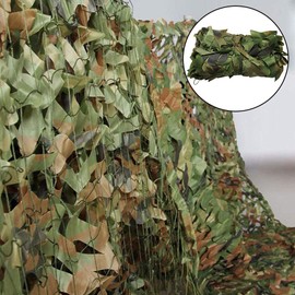 Camouflage Net, Army Military Hunting Forest Camo Net for Camping, Outdoor Sun, Theme Party Decoration, Car Covers Camouflage Netting Camo Netting Oxford Fabric (Camo Green, 2x1.5M)