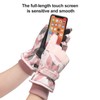 Ski Gloves Autumn and Winter Warm Cycling Gloves Girls Outdoor