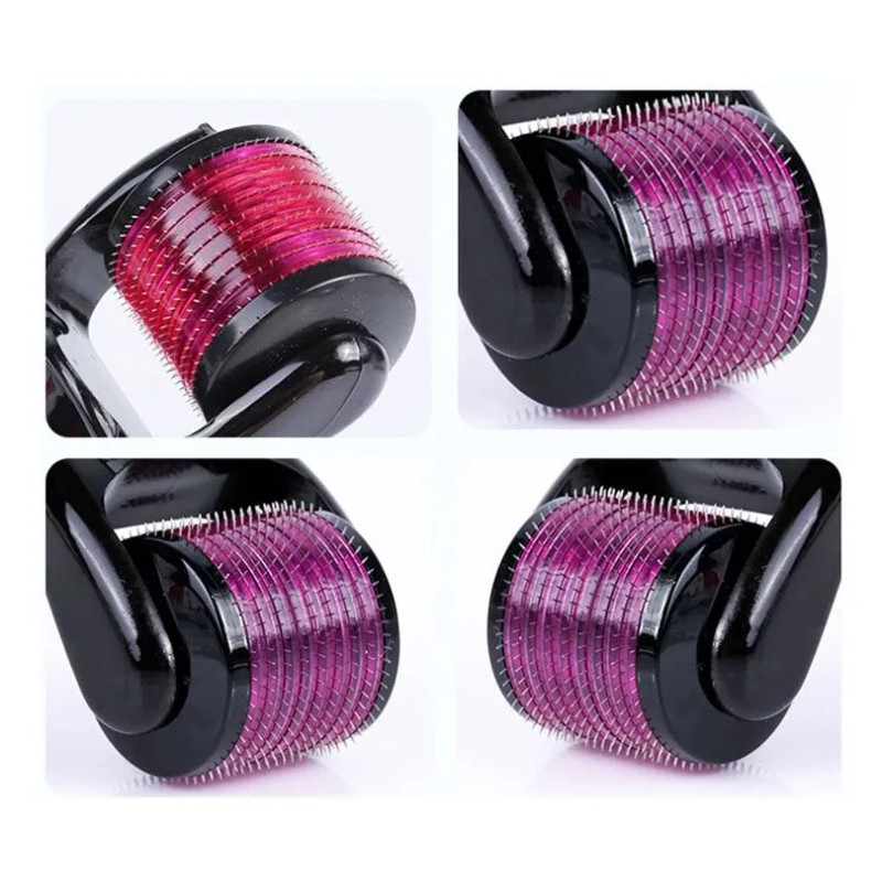 Rollo Micro Needle 540 Roller Para Crecimiento De Barba Para