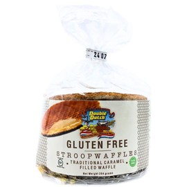 Double Dutch GLUTEN FREE%100 Butter Stroopwafels syrup waffle cookies 8 CT x 5 Packs
