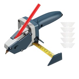 ccsxqy Dry wall cutting tool - gypsum/rock/cardboard cutter, industrial grade alloy blade integrated hand tool, gypsum board cutting tool, all-in-one hand tool with tape measure and utility knife