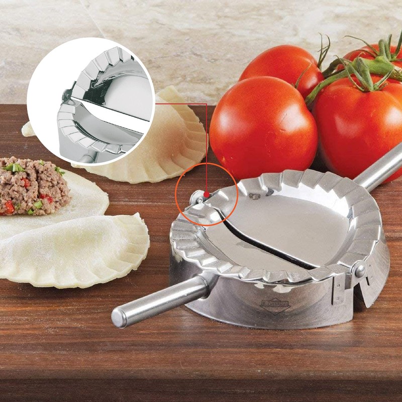 Kuchenprofi Ravioli Cornish Pasty Maker Mould and Cutter Stainless Steel