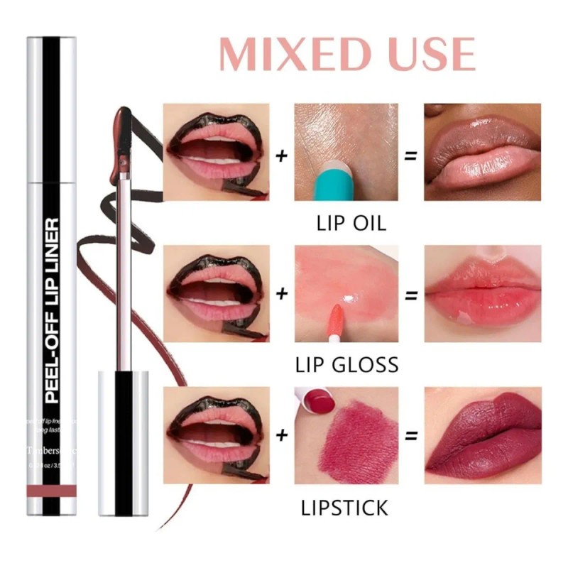 Lip Liner Stay-n - Delineador De Labios Despegable En Tono