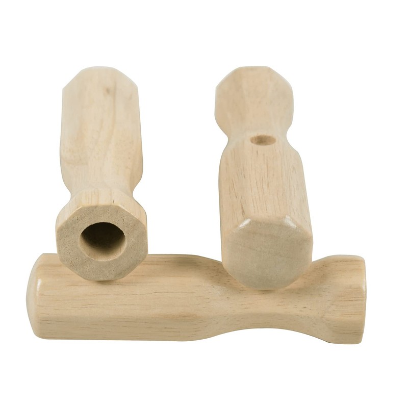 GAMESUN Soccer Table Handles, 5/8 inch Wooden Foosball Handle Grip,