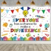MEHOFOND 7x5ft Welcome Back to School Backdrop Everyone has a