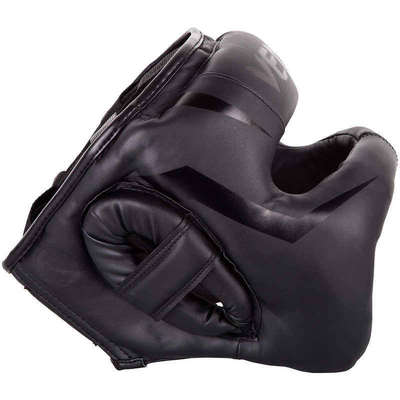 Venum Elite Iron Headgear - Black/Black - One Size