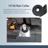14136 1.5"-3" Rain Collars Replacement for No-Calk Roof Flashing (Pack