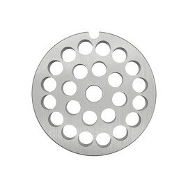 #22 Stainless Steel Meat Grinder Plate Discs Blades Compatible with Meat Grinders,Cutting Disks Heavy Duty (3/8 Hole Plate)