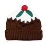 Christmas Pudding Beanie Hat by Premier Decorations