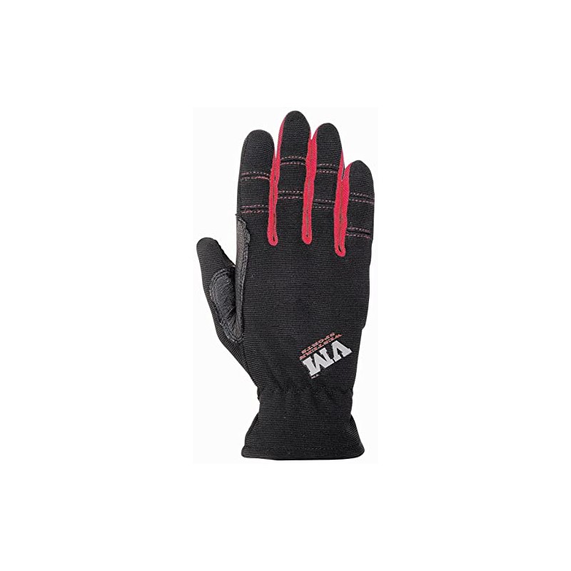 VM Riding Sports Gloves Riding Unisex Red Classic XS