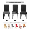 Genina Waterproof Chair Covers for Dining Room Dining Chair Covers