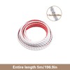 Paintable Peel and Stick 3D Wall Molding Trim, 16.4 ft