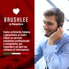 BrushLee Natürliche Borsten für Anti-Cellulite-Massage, Peeling, Tonen