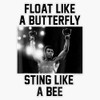 Muhammad-Ali-Float-Like-A-Butterfly-Sting-Like-A-Bee Bumper Sticker Vinyl Decal 5"