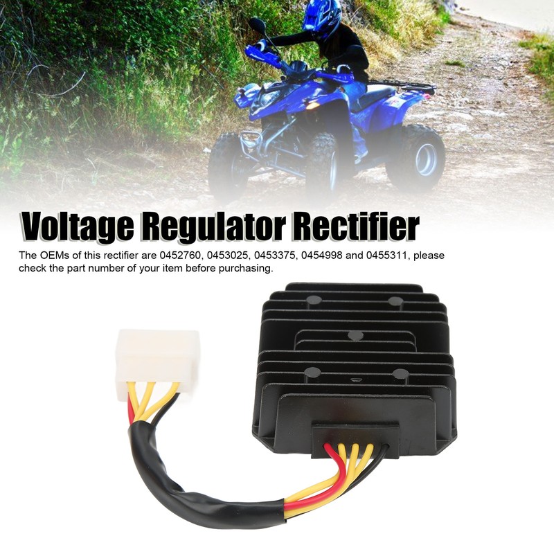 Voltage Regulator Rectifier 0452760 Voltage Stabilizer Replacement for Polaris Phoenix