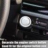 QUARKZMAN 1 Set Engine Start Stop Button Cover for Toyota