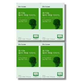 Dr.Lin Organic Curly Kale Freeze Dried Curly Kale Powder 10 sachets 4 / 닥터린 유기농 컬리케일 동결건조 곱슬케일 분말 가루 10포 4개