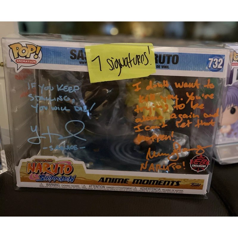 Funko Pop Mystery All Autographed Boxes With Big 7 Signature