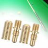 Liahelianx 2 Sets Billiard Cue Joint Screws-Copper Alloy Precision Replacement