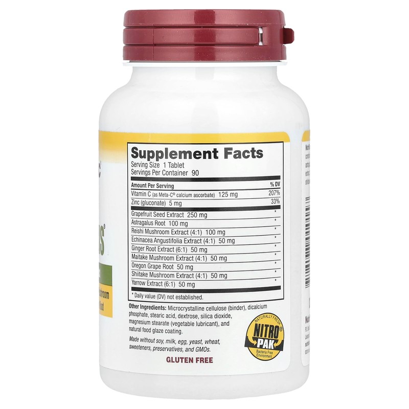 Nutribiotic, Defense Plus, 90 Tablets