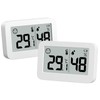 VOCOO Mini Indoor Hygrometer, Indoor Thermometer, Digital Thermometer, Hygrometer with