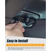 Upgraded Aluminum Alloy Sun Visor Repair Kit for Jeep, Veharvim