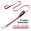 JOYEEIIOO Heavy Duty Dog Leash - 6 FT Long Double