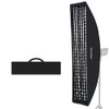 Godox 12"x47" / 30x120cm Softbox Honeycomb Grid Strip Soft Box