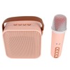 Mini Karaoke Machine Set Portable Bluetooth Speaker with 1 Wireless