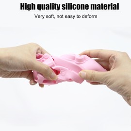 PCTC SX730 740HS Silicone Protective Cover Housing Frame Shell Case Compatible with Canon SX730 740HS，Silicone Gel Camera Case Compatible for SX740HS Easy to Install (Pink)