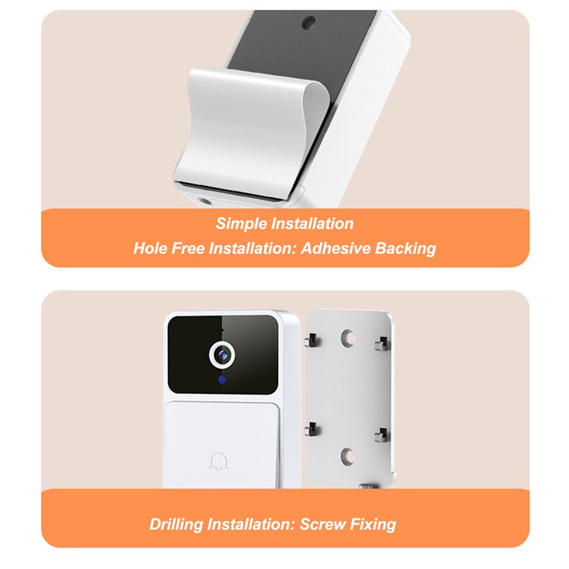 Intelligent WiFi Door Bell Wireless Remote Monitoring Video Intercom Door