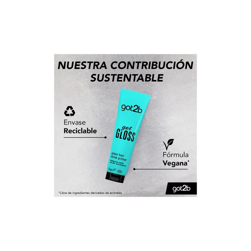 Pre-base De Brillo Para Cabello Gotgloss 150 Ml Got2b