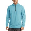 TACVASEN Men's Fleece Sweatshirts 1/4 Zipper Running Jogging Performance Pullovers