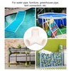 3 Way Pipe Fittings, 10PCS PVC Pipe Connector, 3 Way
