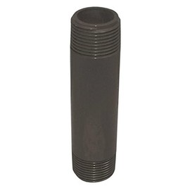 GENOVA PRODUCTS 384050Pipe Nipple Genova Pipe Nipple, Series: 300, 3/4 In Nominal, Mip End, 5 In Length, Sch 80, Pvc, Astm D2467, Nsf Approved, For Sprinkler System, Chemical Processing, Industrial Plating, Chilled Water Distribution, Chemical Drainage &