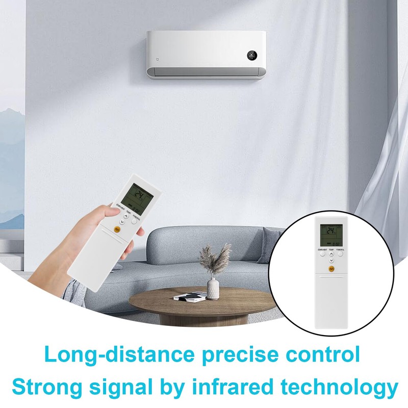 AR-REB1E Replacement Air Conditioner Remote Control for Fujitsu Air Conditioner