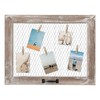 SOFE Rustic Chicken Wire Frame, Framed Photo Display Board/Wall Grid