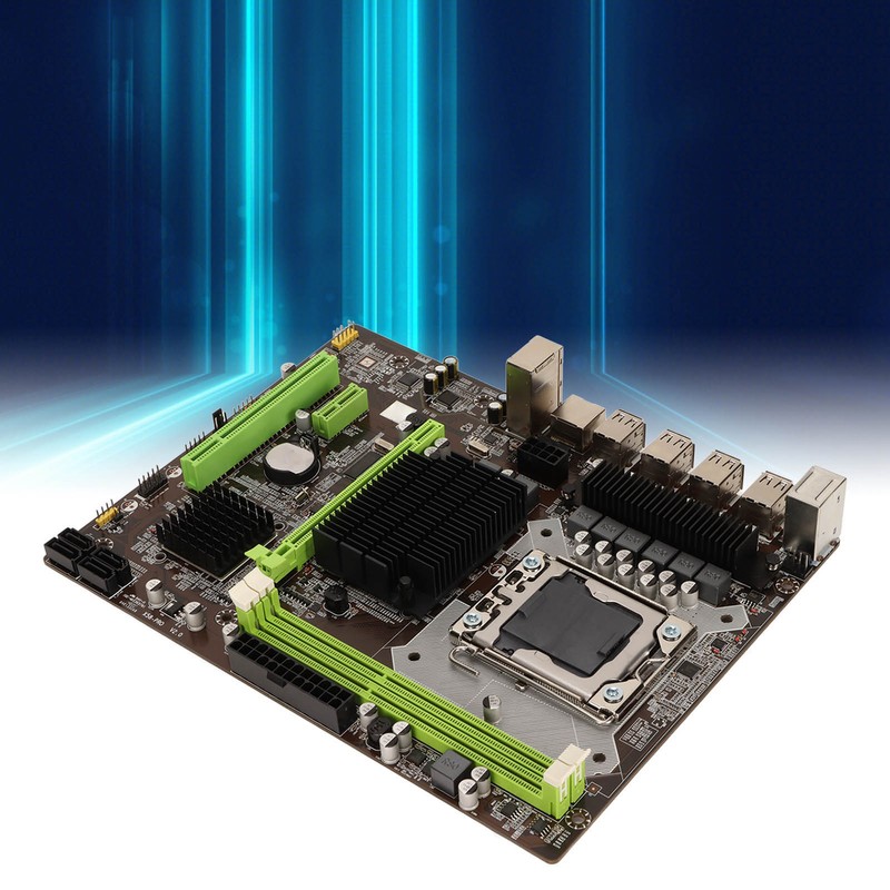 X58 Pro DDR3 Motherboard Dual Channel 2 DDR3 4 SATA2.0