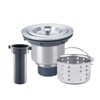 Yutong Kitchen Sink Drain Strainer, 4.5 Inch Sink Strainer with