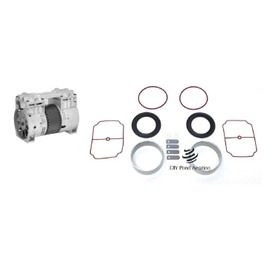 DIY Pond Aeration Vertex Brookwood 1/2 HP Compressor Rebuild Service Kit COM106-MK AQ10T2RJ COM405