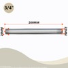 Bwintech 2 x 200 mm 3/4 inch male thread ×