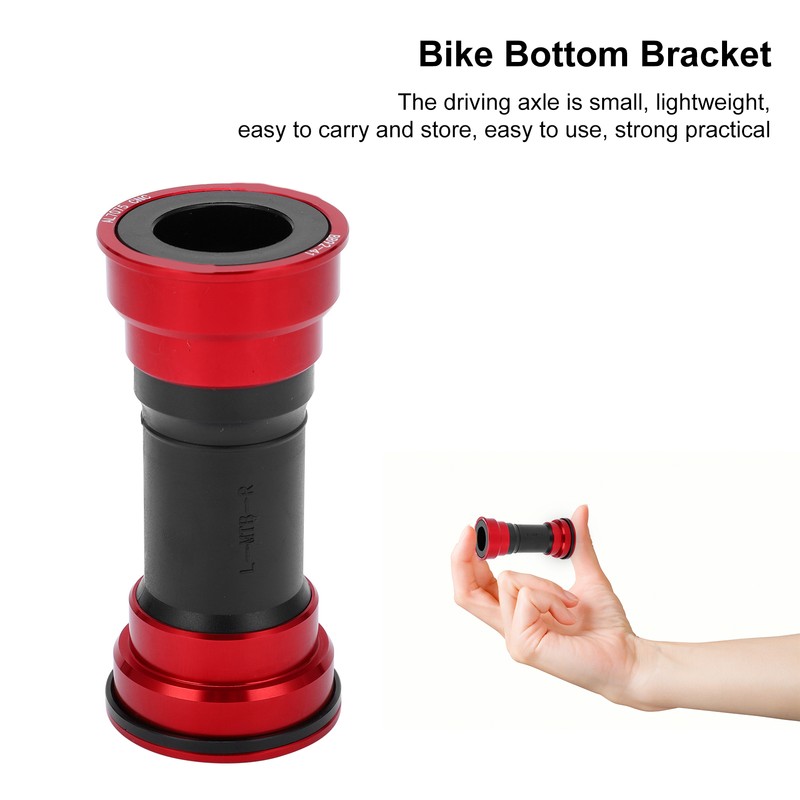 Bike Bottom Bracket Aluminum Alloy Durable Sturdy High Accuracy Center