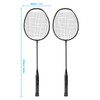 Training Badminton Racket Physical Education Exercise Sports Equipment Iron Alloy